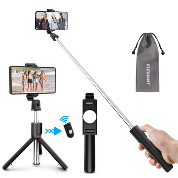 ELEGIANT 3-in-1 Bluetooth Selfie Stick Tripod 27.6